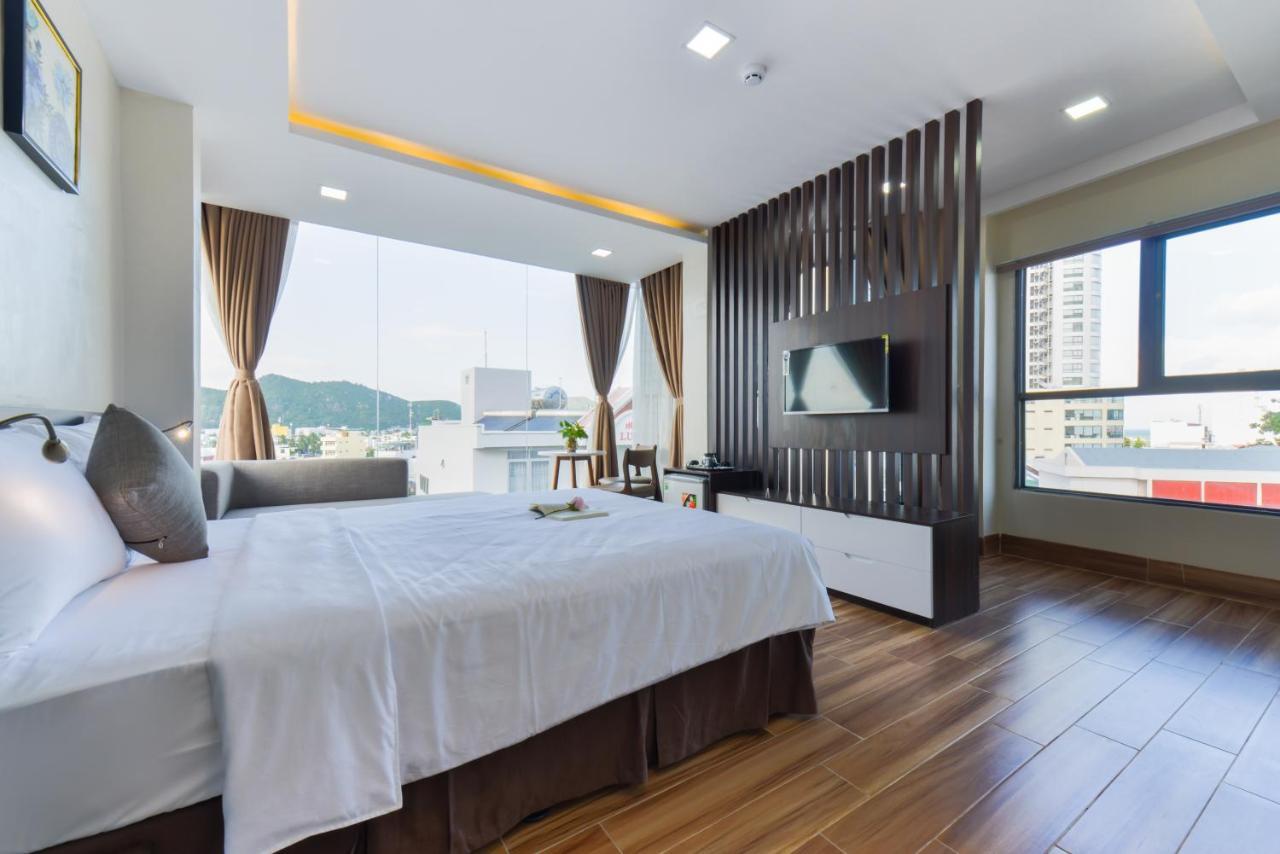 เยน วัง โฮเต็ล แอนด์ อพาร์ตเมนต์ Hotel ญาจาง ภายนอก รูปภาพ