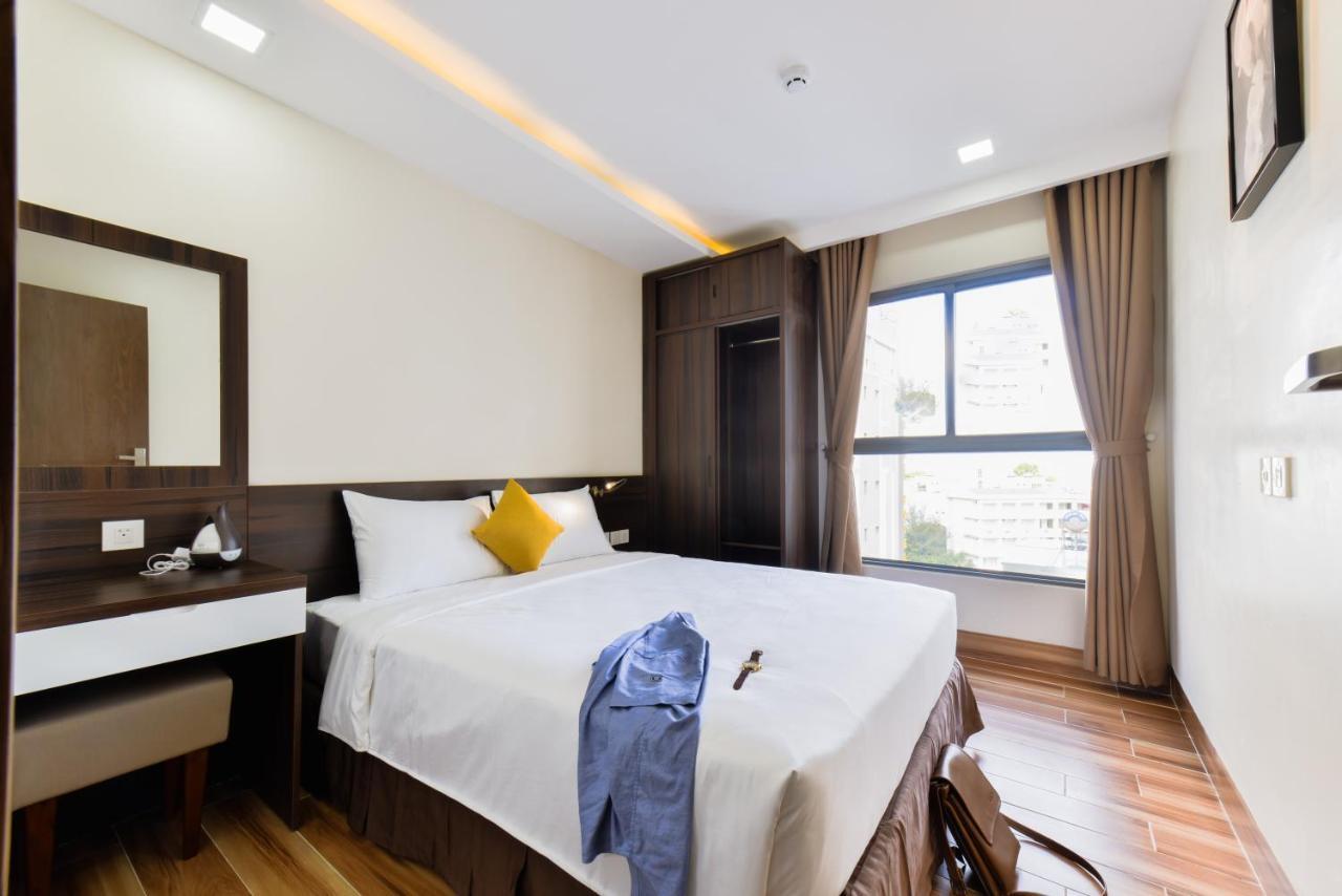 เยน วัง โฮเต็ล แอนด์ อพาร์ตเมนต์ Hotel ญาจาง ภายนอก รูปภาพ
